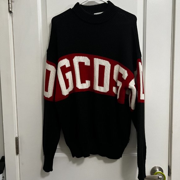 GCDS Black Logo Sweater - Picture 2 of 4